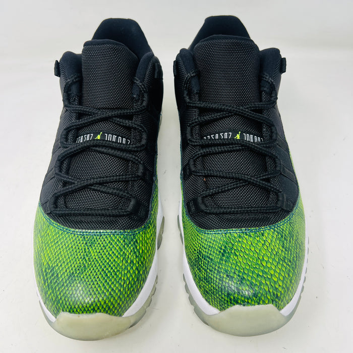Jordan 11 Retro Low Green Snakeskin