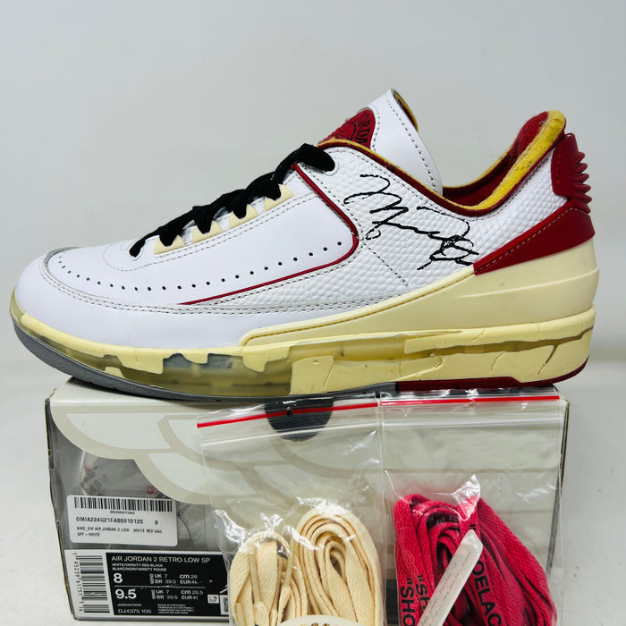 Jordan 2 Retro Low SP Off-White White Red