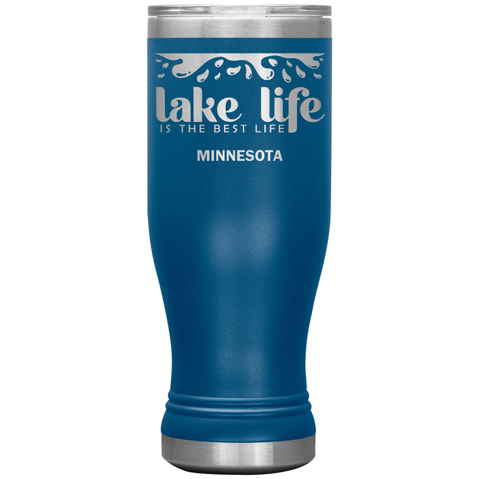 20 oz Stainless BOHO Tumbler, Lake Life, Minnesota, Opt2
