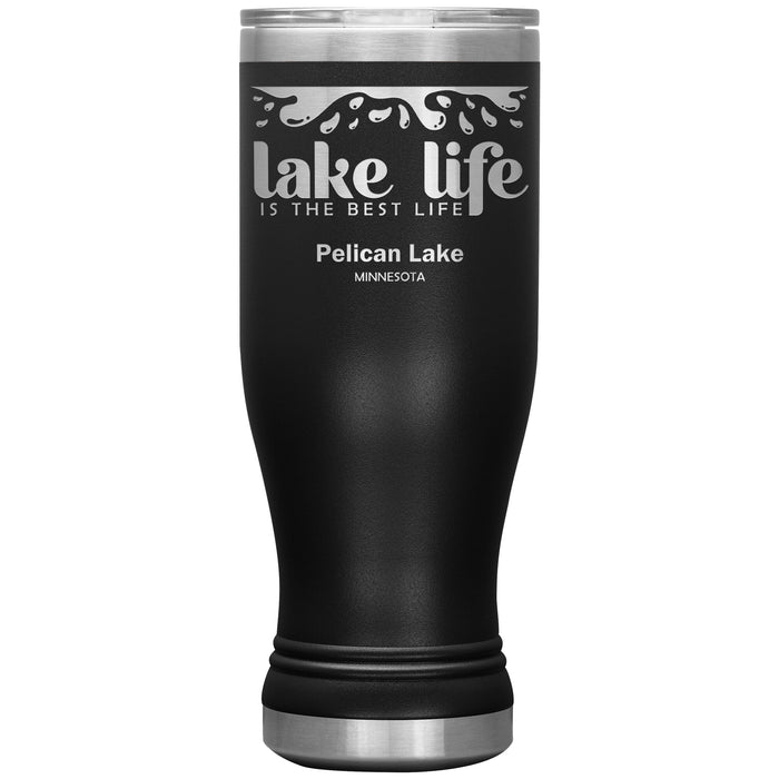 20 oz Stainless BOHO Tumbler, Lake Life, Pelican Lake