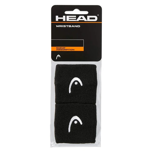 2.5 Inch Wristband 2 Pack Black