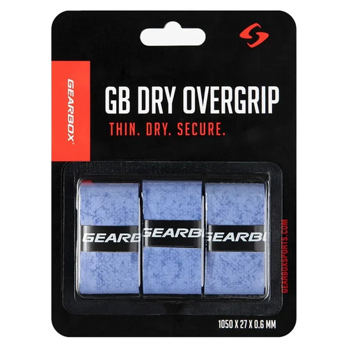 3-Pack Dry Pickleball Overgrip Light Blue