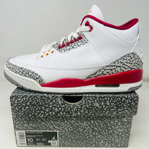 Jordan 3 Retro Cardinal Red