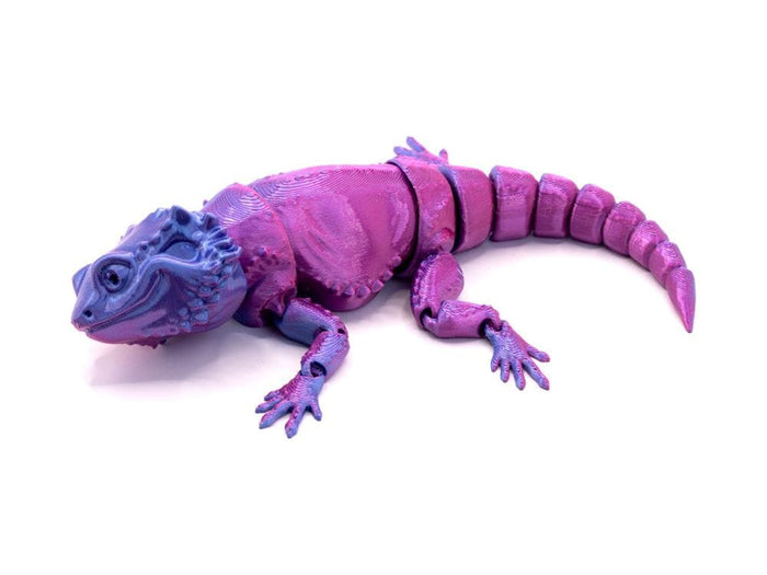 3D Printed Multi-Color Bearded Dragon - Small