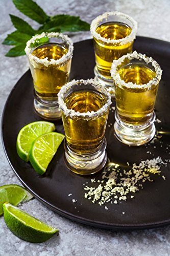 6-Pack Heavy Base Shot Glass Set, 1.5-Ounce Shot Glasses - EK CHIC HOME