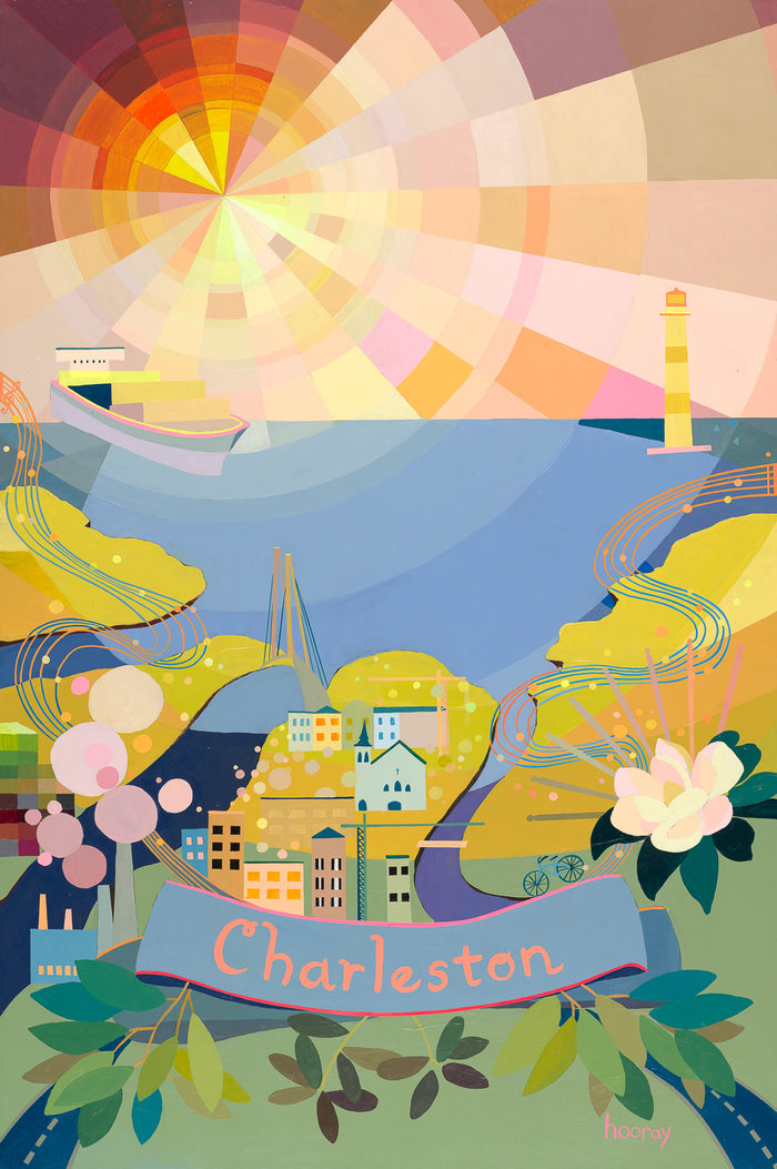 A Song of Charleston Print