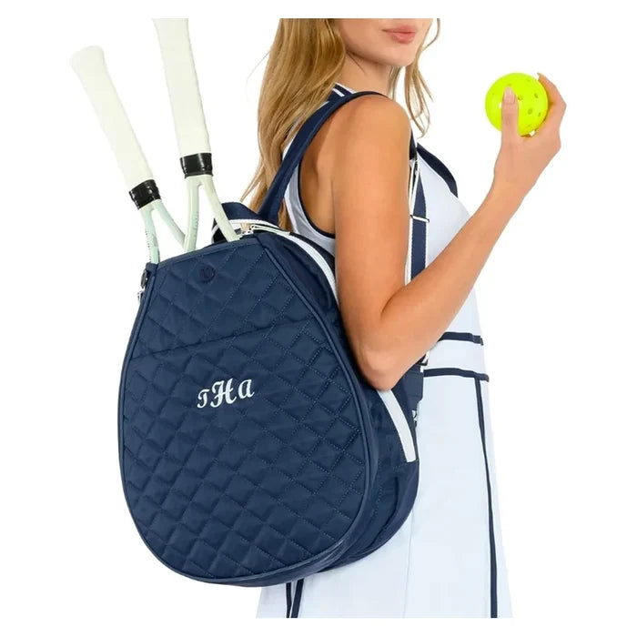 Ace & Carry 2.0 Tennis and Pickleball Slingback Bag Navy