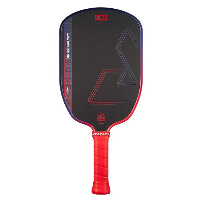 Agassi Edge Heat Vision 16mm Pickleball Paddle Gradient Orange Red