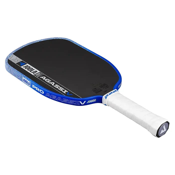 Agassi Pro V Andre Agassi 14mm Pickleball Paddle Royal Blue