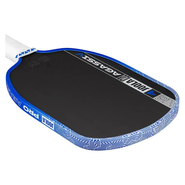 Agassi Pro V Andre Agassi 14mm Pickleball Paddle Royal Blue