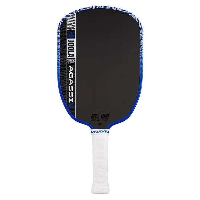 Agassi Pro V Andre Agassi 16mm Pickleball Paddle Royal Blue