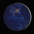 Americas At Night from NASA