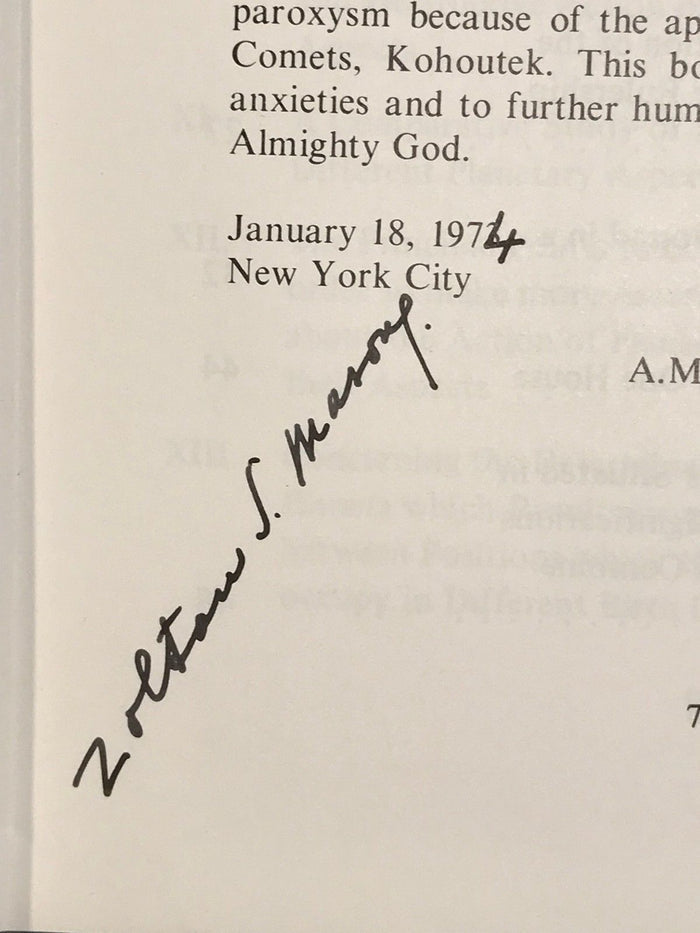 ASTROSYNTHESIS: Rational System of Horoscope - de Villefranche, 1974 - SIGNED