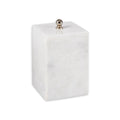 Atticus Bath Canister in White
