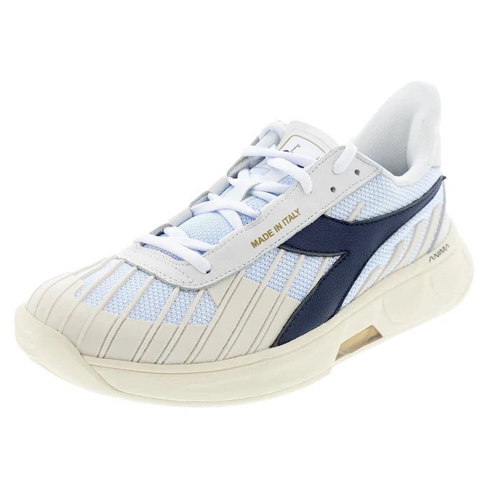 B. Elite Star Court Shoes White and Blue Corsair