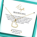 Beautiful Soul Gold Charm Necklace