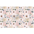 Blush Floral Re-design with Prima Mulberry Tissue Decoupage Paper - Piglet's Closet