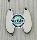 Boho oval bar - earrings size 2 inch - BULK PURCHASE 10pair