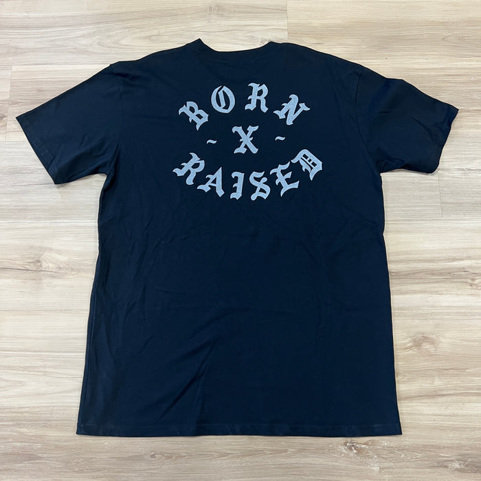 Born X Raised Tee Black