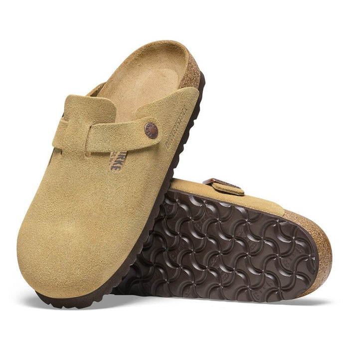 Boston Birkenstock (Latte Cream)