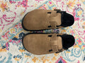 Boston Chunky Shearling Dark Tea