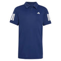 Boys' Club 3 Stripe Polo Dark Blue
