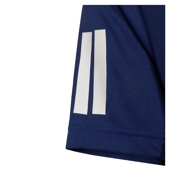 Boys' Club 3 Stripe Polo Dark Blue