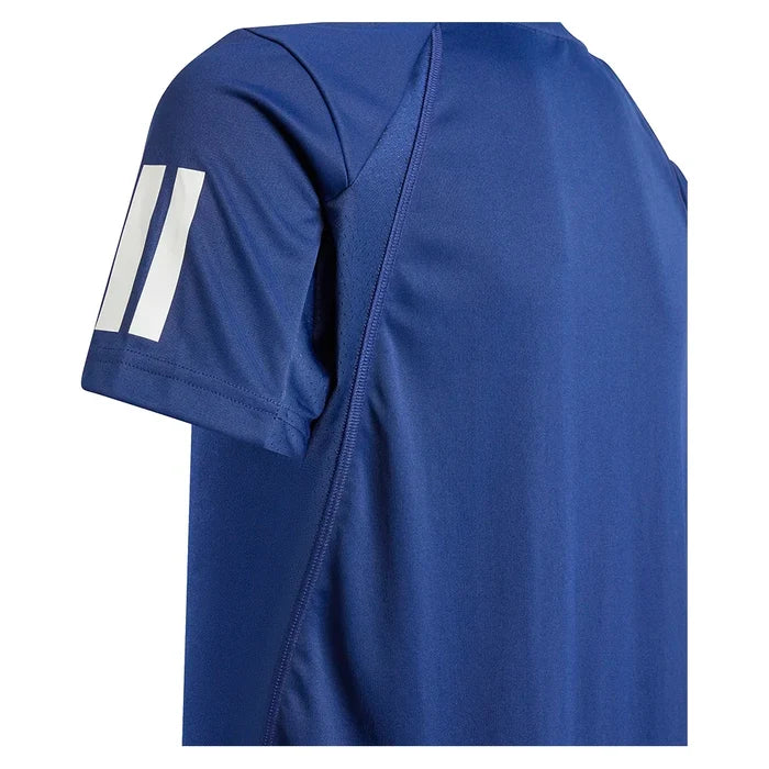 Boys' Club 3-Stripe Tee Dark Blue