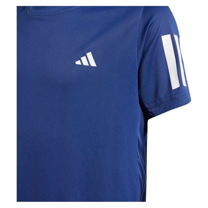 Boys' Club 3-Stripe Tee Dark Blue