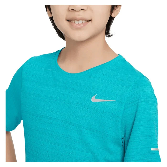 Boys' Dri-FIT Short Sleeve Miler Training Top
