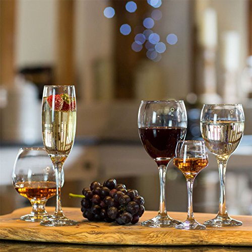 Brandy/Cognac Snifter Glasses  - Pack of 6 Glasses - EK CHIC HOME