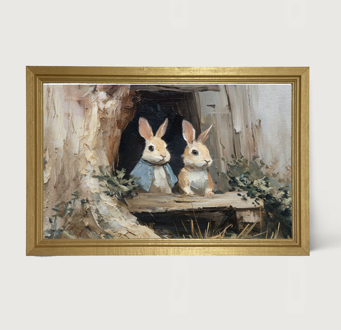 Bunnies at the Table