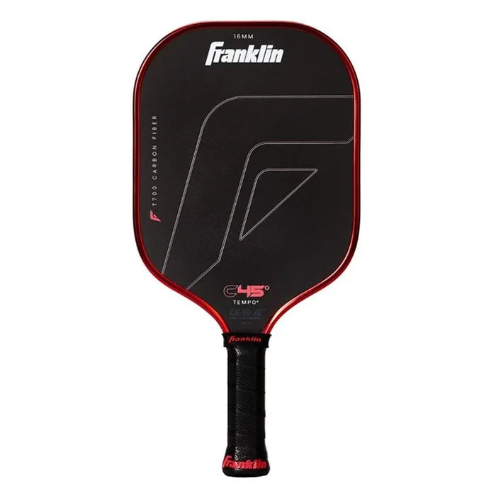 C45 Tempo 14mm Pickleball Paddle Red