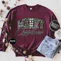 Camo Plaid Merry Christmas  - PNG