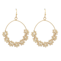 Candace Beaded Hoops