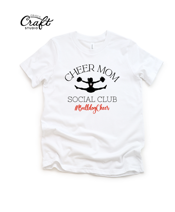 Cheer Mom Social Club Cotton T-Shirt
