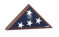 Cherry Vice Presidential Flag Case for 5' X 9.5' Flag w/Great Seal,Urn Available