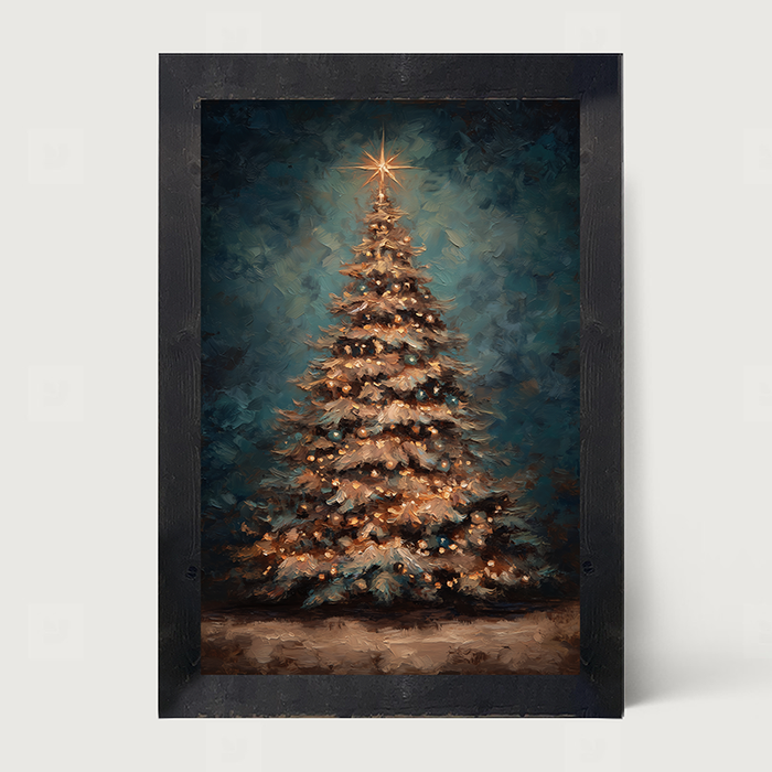 Christmas Tree at Night