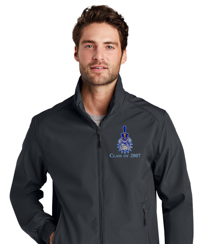 Class of 2007 Spike Soft Shell Bomber Jacket-Grey