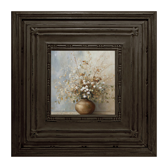 Copper Vase with Rustic Bouquet