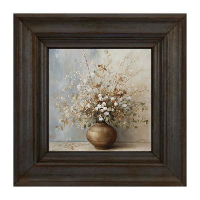 Copper Vase with Rustic Bouquet