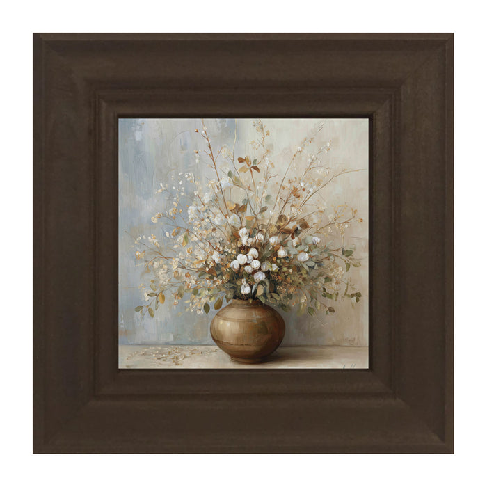 Copper Vase with Rustic Bouquet