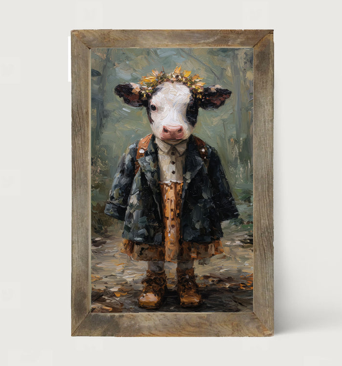 Country Friends - Dottie - Framed Art