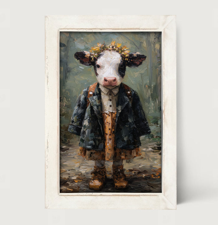 Country Friends - Dottie - Framed Art
