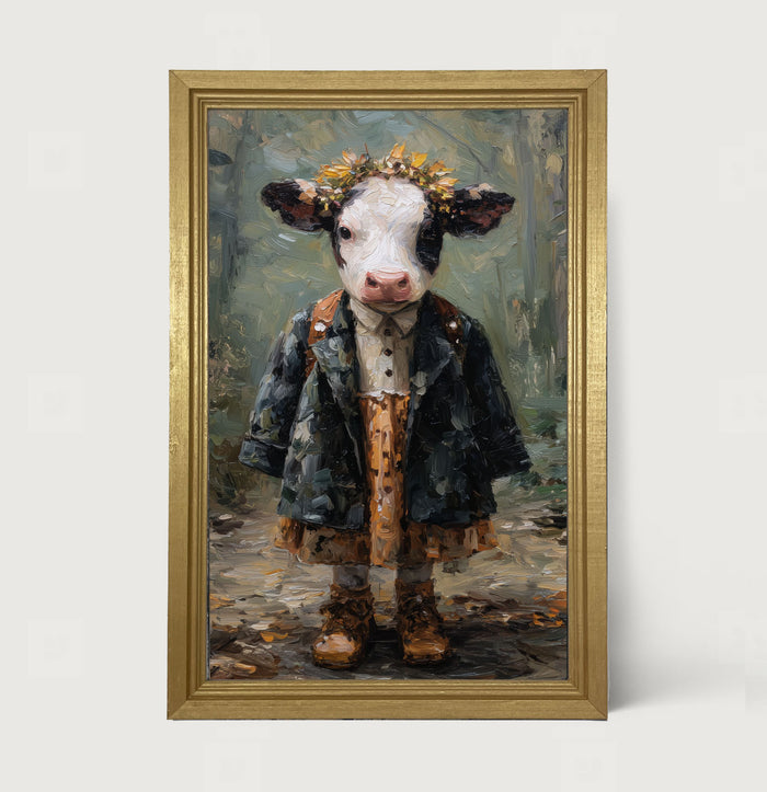 Country Friends - Dottie - Framed Art