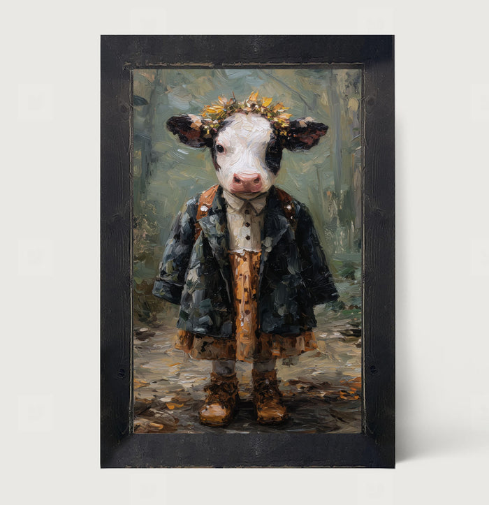 Country Friends - Dottie - Framed Art