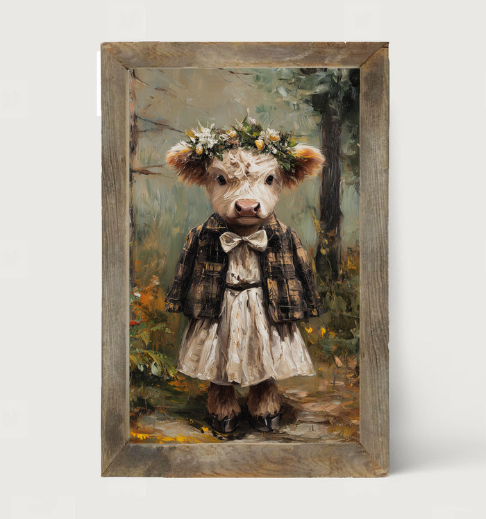 Country Friends - Maggie - Framed Art