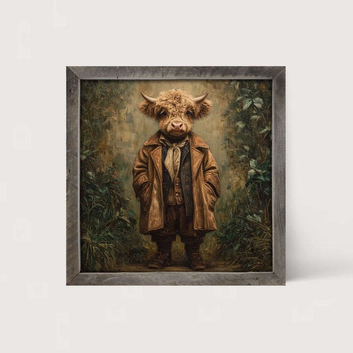 Country Friends - Theodore - Framed Art