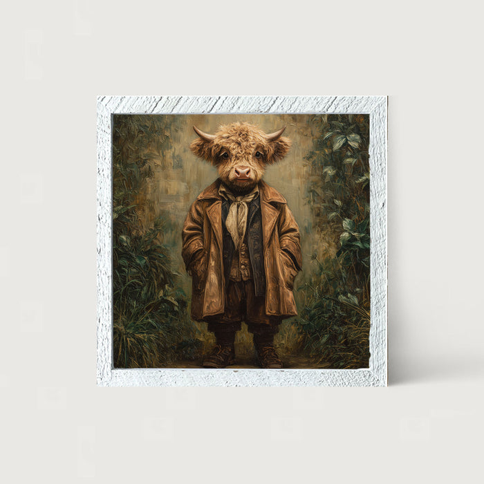 Country Friends - Theodore - Framed Art