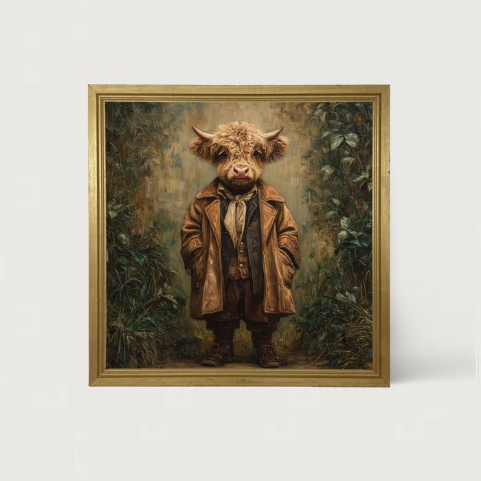 Country Friends - Theodore - Framed Art
